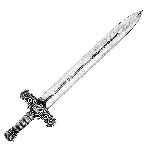 Medieval Crusader Shield & Sword Image #2