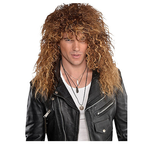 Brown Glam Rocker Wig Image #1