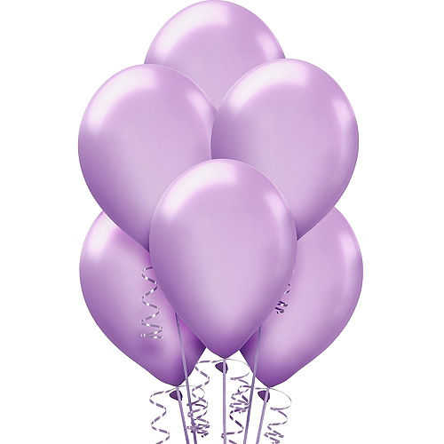 Lavender Pearl Balloons 15ct, 12in Image #1