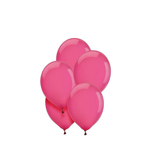 Nav Item for Bright Pink Mini Balloons, 5in, 50ct Image #1