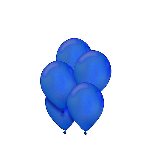 Nav Item for Royal Blue Mini Balloons, 5in, 50ct Image #1