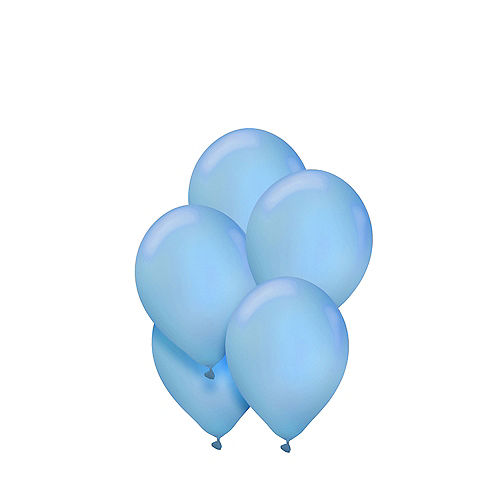 Nav Item for Caribbean Blue Mini Balloons, 5in, 50ct Image #1