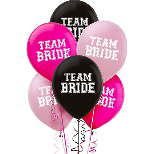 Nav Item for Team Bride Balloons 15ct Image #1