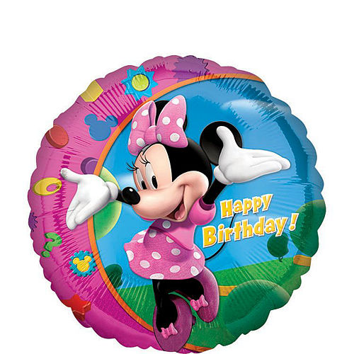 Minnie Mouse 2nd Birthday Balloon Bouquet 5pc Image #2