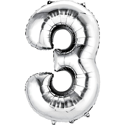 Nav Item for Frozen 3rd Birthday Balloon Bouquet 5pc Image #3