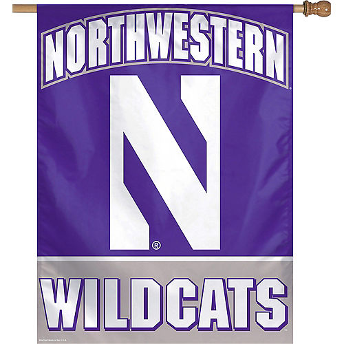 Northwestern Wildcats Banner Flag Image #1
