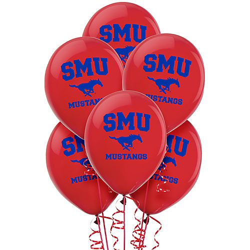 SMU Mustangs Balloons 10ct Image #1