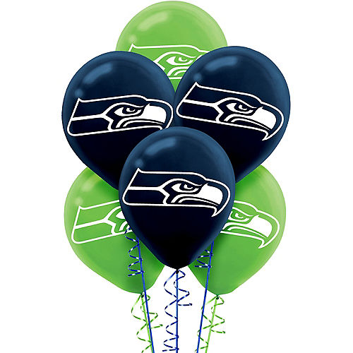 Nav Item for Seattle Seahawks Balloons 6ct Image #1