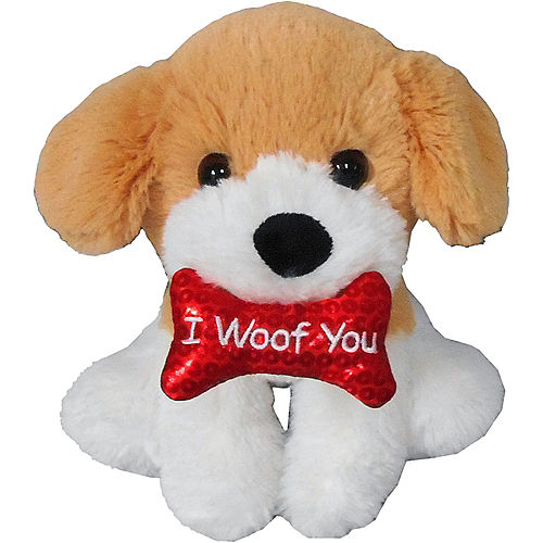 Nav Item for I Woof You Dog Plush Image #1