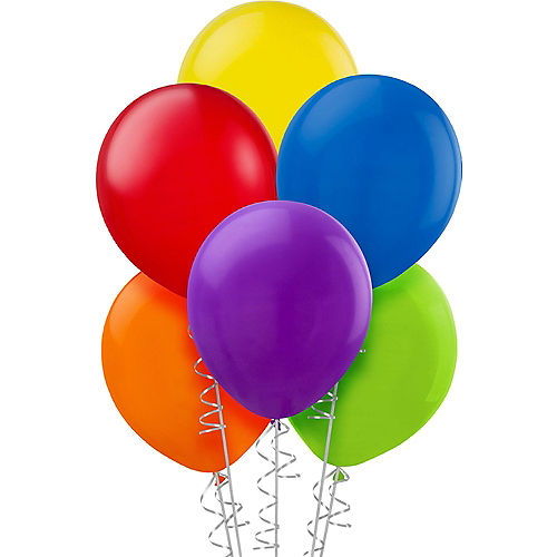 Assorted Color Balloons 20ct, 9in Image #1
