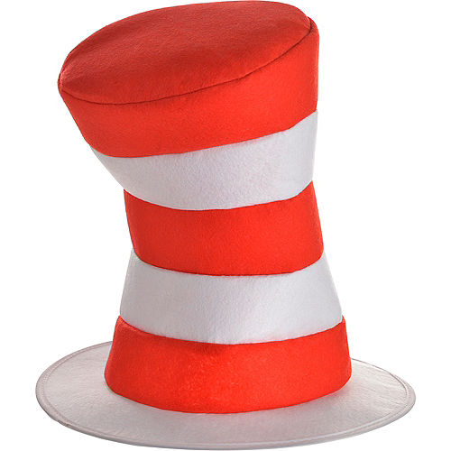 Nav Item for Adult Cat in the Hat Costume Accessory Kit - Dr. Seuss Image #2