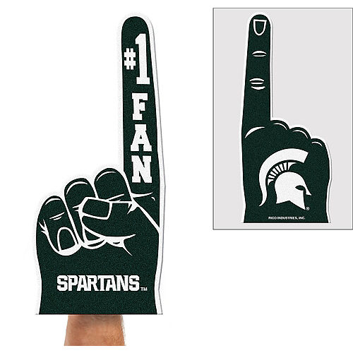 Nav Item for Michigan State Spartans Foam Finger Image #1