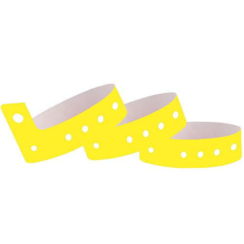 Nav Item for Yellow Plastic Wristbands, 250ct Image #1
