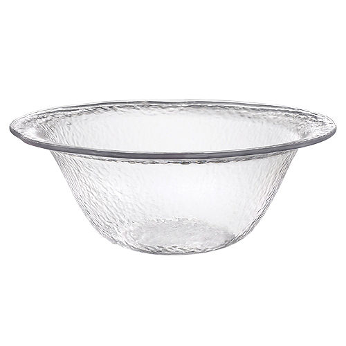 Nav Item for CLEAR Premium Plastic Hammered Serving Bowl Image #1