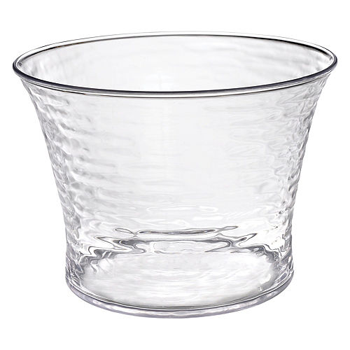 CLEAR Premium Plastic Ice Bucket Image #1