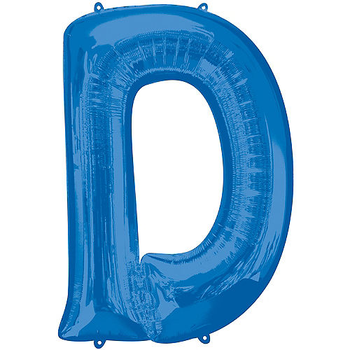 Nav Item for 34in Blue Letter Balloon (D) Image #1
