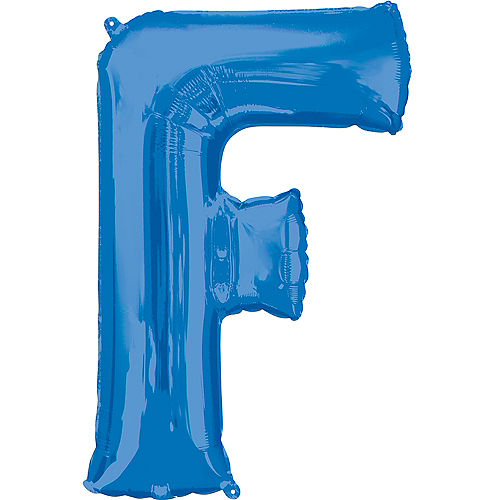 Nav Item for 34in Blue Letter Balloon (F) Image #1