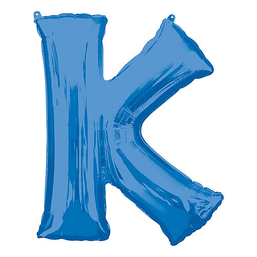 Nav Item for 34in Blue Letter Balloon (K) Image #1