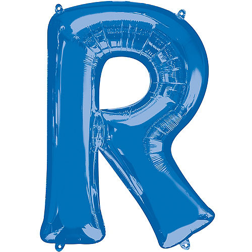 Nav Item for 34in Blue Letter Balloon (R) Image #1