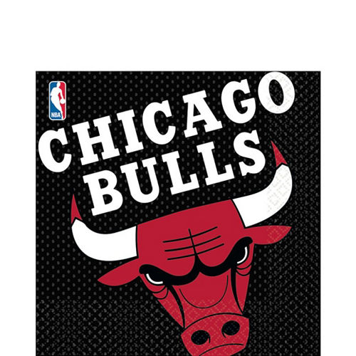 Chicago Bulls Party Kit 16 Guests Image #4