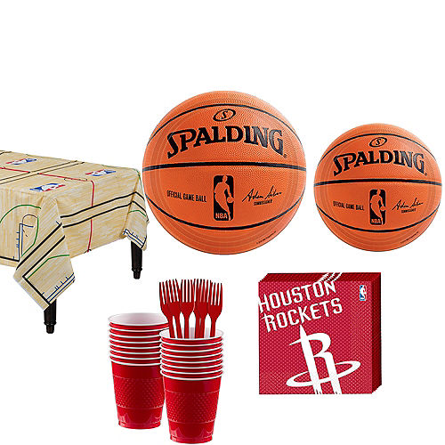 Nav Item for Houston Rockets Party Kit 16 Guests Image #1
