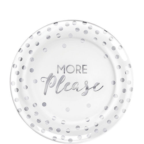 Nav Item for More Please Premium Plastic Dessert Plates 20ct Image #1
