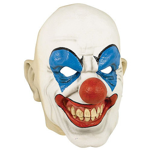 Nav Item for Adult Bald Clown Mask Image #1