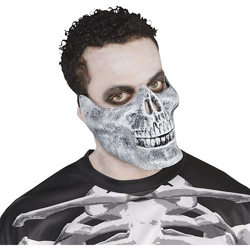 Adult Skeleton Mouth Mask Image #1