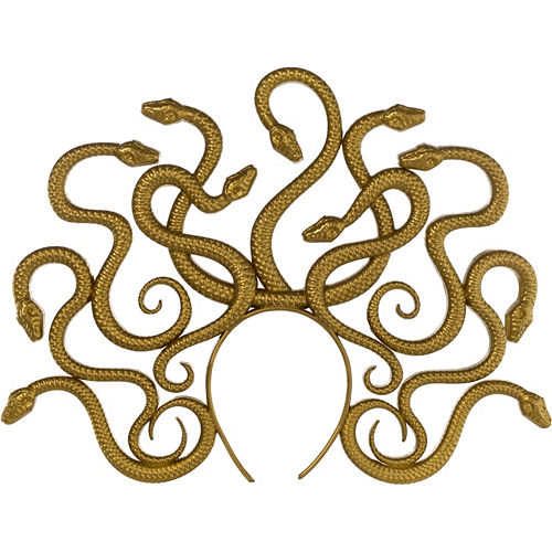 Adult Medusa Headband Image #1
