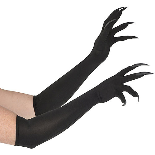 Adult Long Cat Claw Gloves Image #1