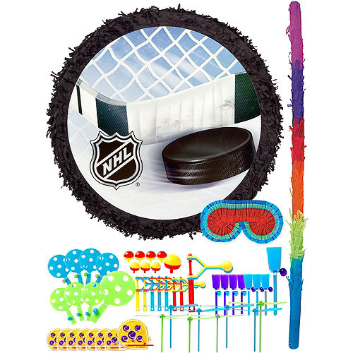 NHL Pinata Kit with Favors Image #1