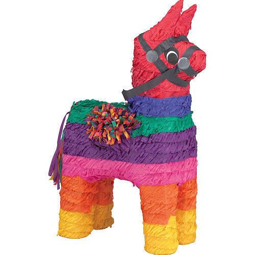 Nav Item for Rainbow Donkey Pinata Kit with Favors Image #5