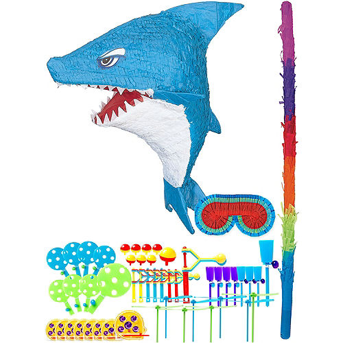 Shark Pinata Kit with Favors Image #1