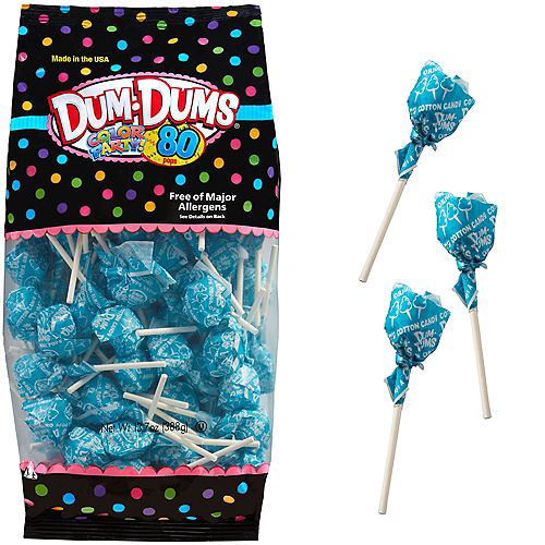Nav Item for Caribbean Blue Dum Dums Lollipops 80pc Image #1