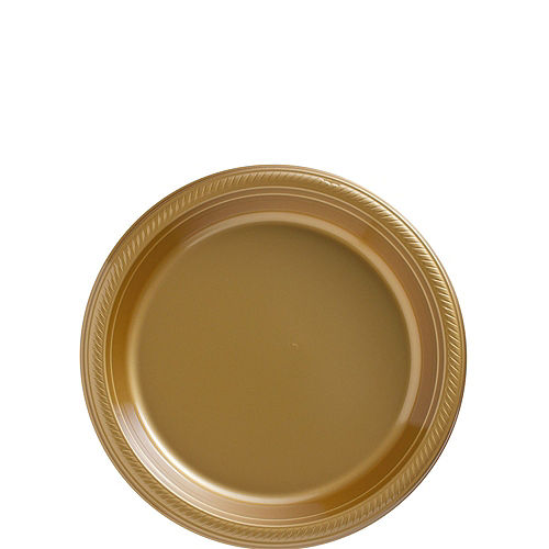 Nav Item for Gold Plastic Tableware Kit for 50 Guests Image #2