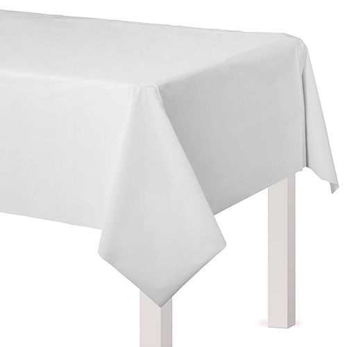 Nav Item for White Plastic Disposable Tableware Kit for 50 Guests Image #6