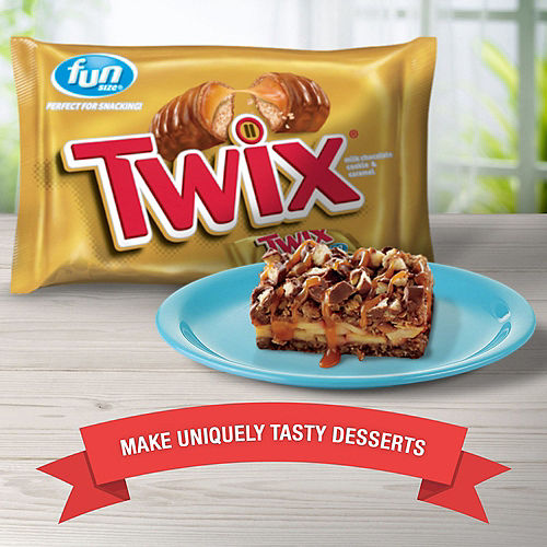 Nav Item for Twix Fun Size Caramel & Milk Chocolate Cookie Bars Bag, 20pc Image #4