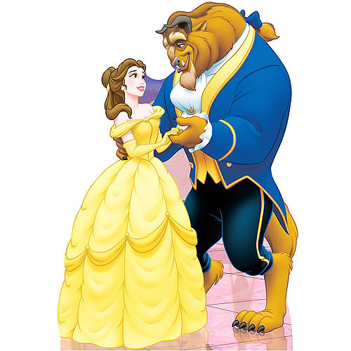 Nav Item for Beauty and the Beast Life-Size Cardboard Cutout Image #1