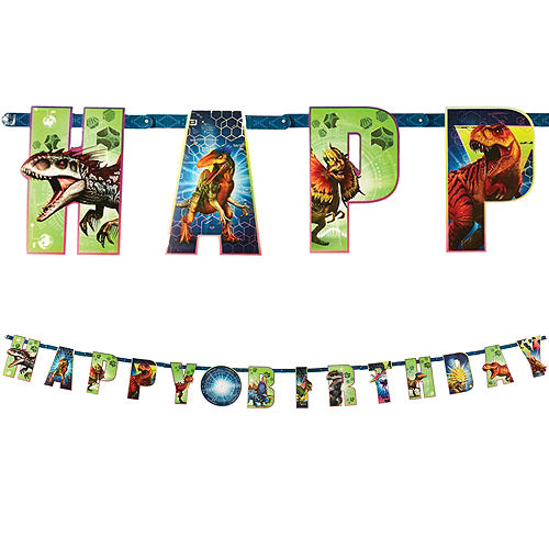 Nav Item for Jurassic World Birthday Banner Kit Image #1