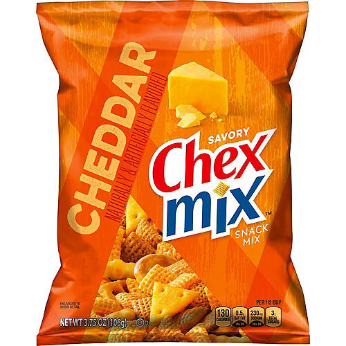 Nav Item for Chex Mix Savory Snack Mix, 3.75oz - Cheddar Image #1