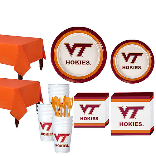 Virginia Tech Hokies Party Kit for 40 Guests Image #1