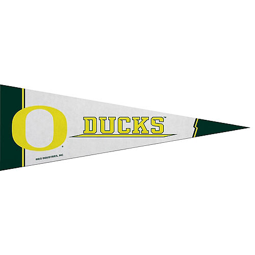 Nav Item for Small Oregon Ducks Pennant Flag Image #1