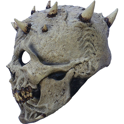 Nav Item for Spiked Skull Latex Mask Image #2
