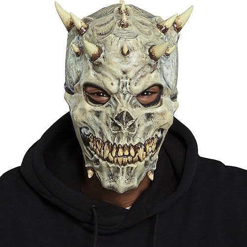 Spiked Skull Latex Mask Image #4