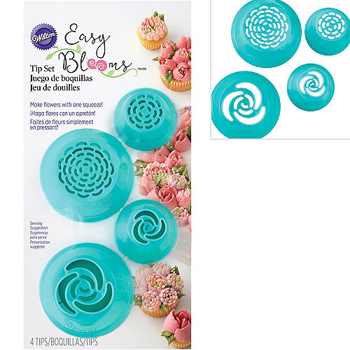 Nav Item for Wilton Easy Blooms Decorating Tip Set 4pc Image #1