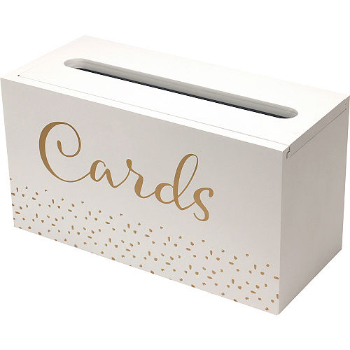 White Card Holder Box Image #1