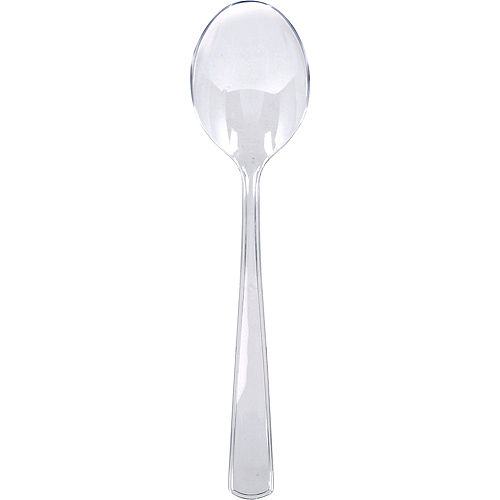 Nav Item for CLEAR Plastic Serving Spoon Image #1