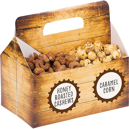 Bar Table Snack Caddy with Labels Image #1