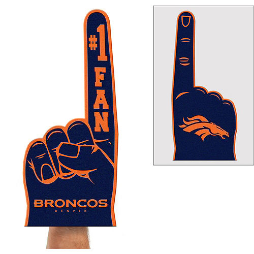 Nav Item for Denver Broncos Foam Finger Image #1