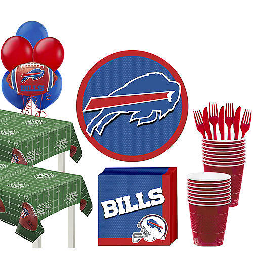 Super Buffalo Bills Party Kit for 36 Guests Image #1